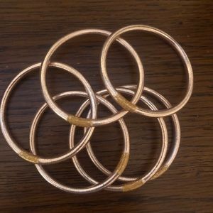 Budha Girl Gold bracelet set (6)